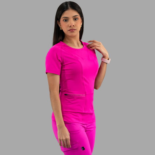 Women's Top 901 Fuchsia Super Stretch