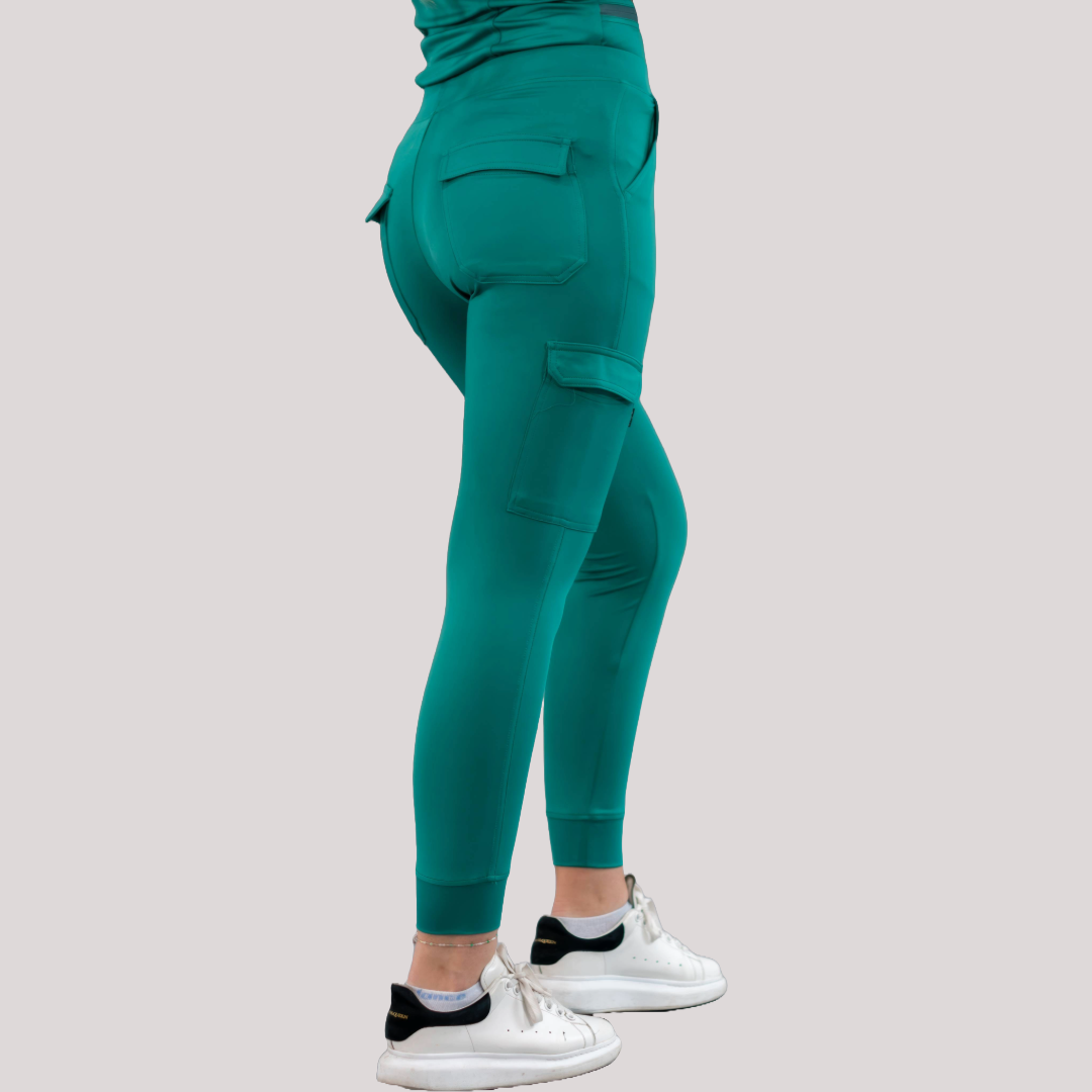 Women's Jogger Pants, 901 Surgical Green Super Stretch