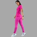 Women's Jogger Pants 901 Hot Pink Super Stretch