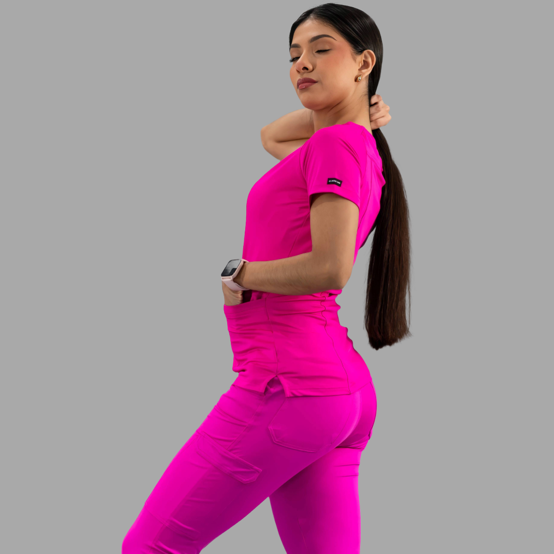 Women's Top 901 Fuchsia Super Stretch