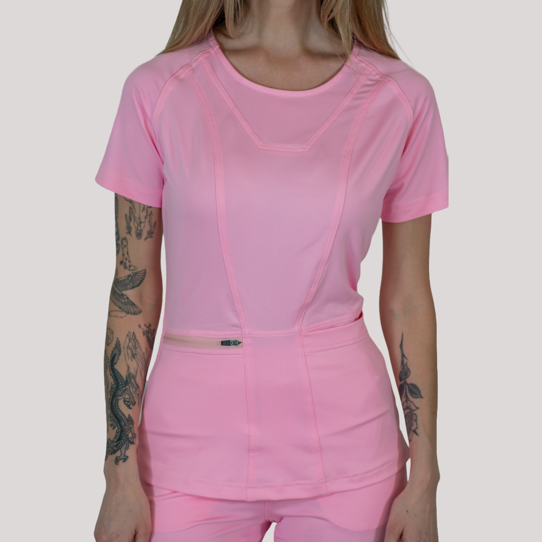 Women's Scrubs Top 901 Pale Pink