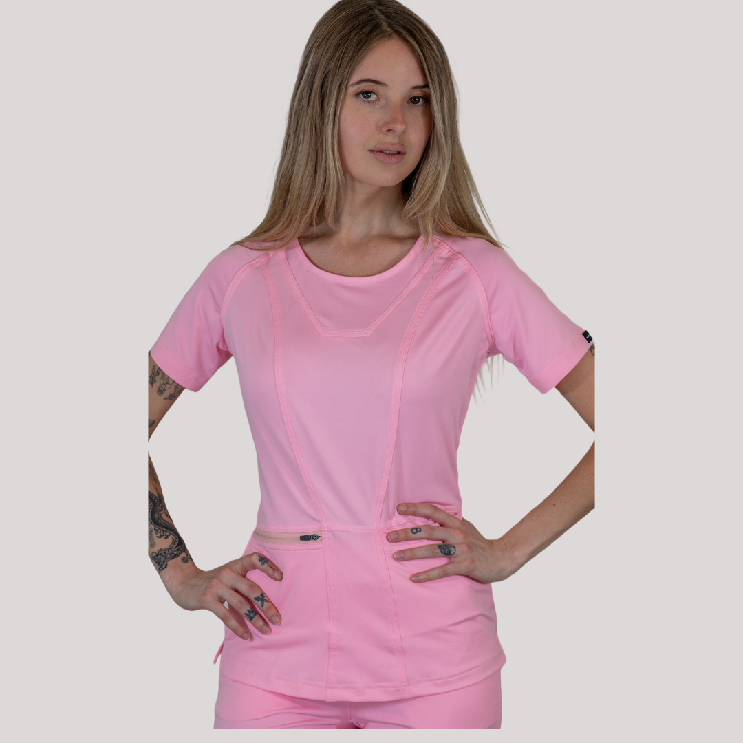 Women's Scrubs Top 901 Pale Pink