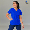 Women's Scrub Top 502 Royal Blue Lightweight