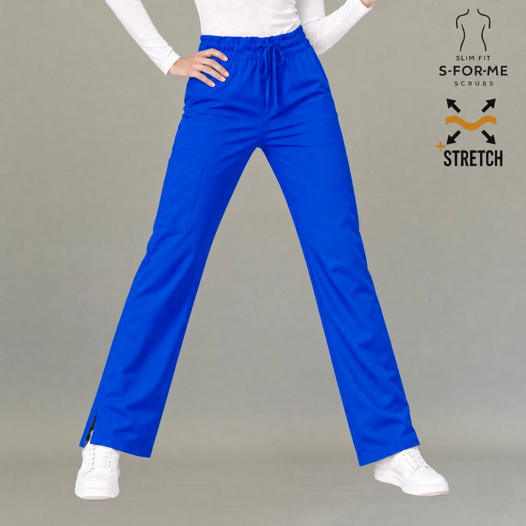 Women's Scrub Pants 502 Royal Blue Lightweight