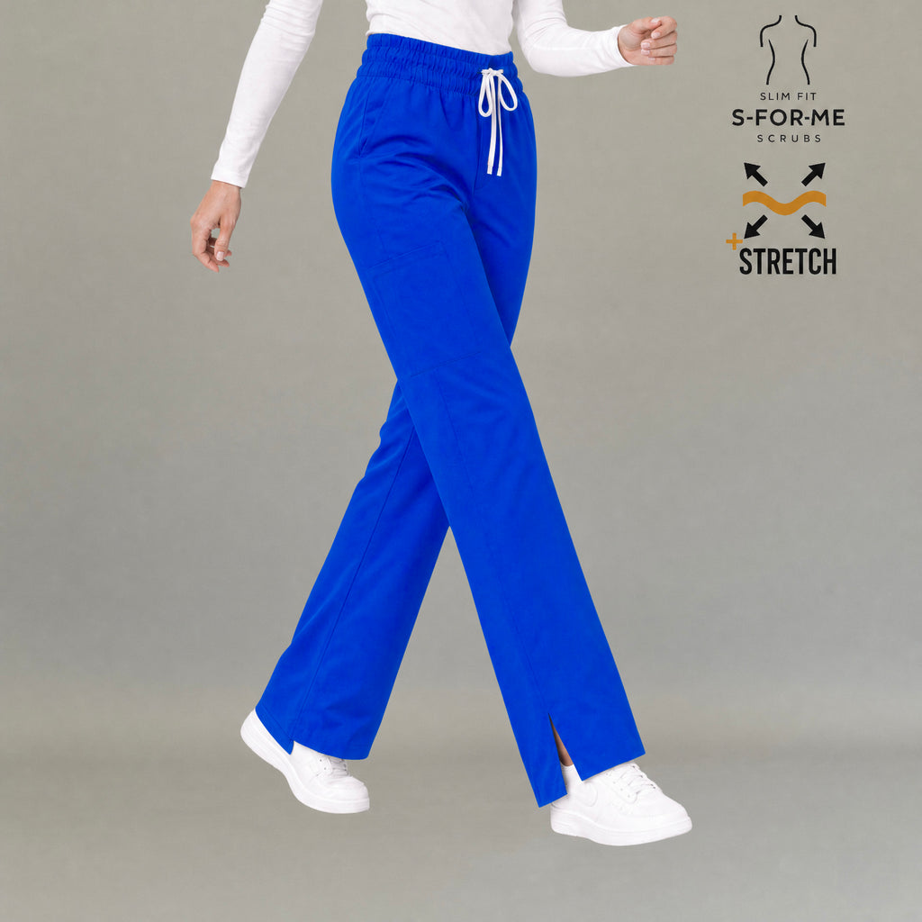 Women's Scrub Pants 502 Royal Blue Lightweight