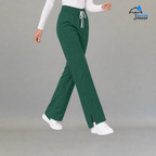 Women's Scrub Pants 502 Bottle Green Lightweight