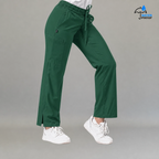 Women's Scrub Pants 502 Bottle Green Lightweight