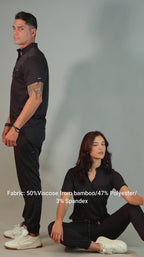 Men’s Butter Soft Touch Black Top Style 510