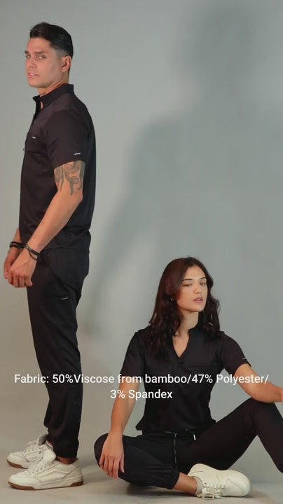 Men's Butter-Soft Touch Black Jogger Style 510