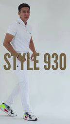 Men's Top 930 Teal Green - Navy Super Stretch, Scrubs 930