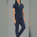 Women's Top 930 Navy Blue Super Stretch, Scrubs 930