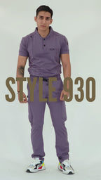Men's Top 930 Light Purple Super Stretch, Scrubs 930