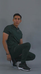 Men's Top 920 Super Stretch Green, Scrubs 920