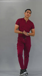 Men's Pants 920 Burgundy Super Stretch