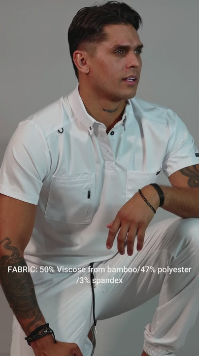 Men’s Butter Soft Touch White Top Style 510