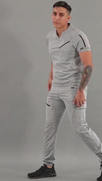 Men's Jogger 905 Heather Gray, Scrubs Super Stretch
