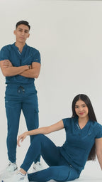 Women’s Top 905 Burgundy, Super Stretch Scrubs