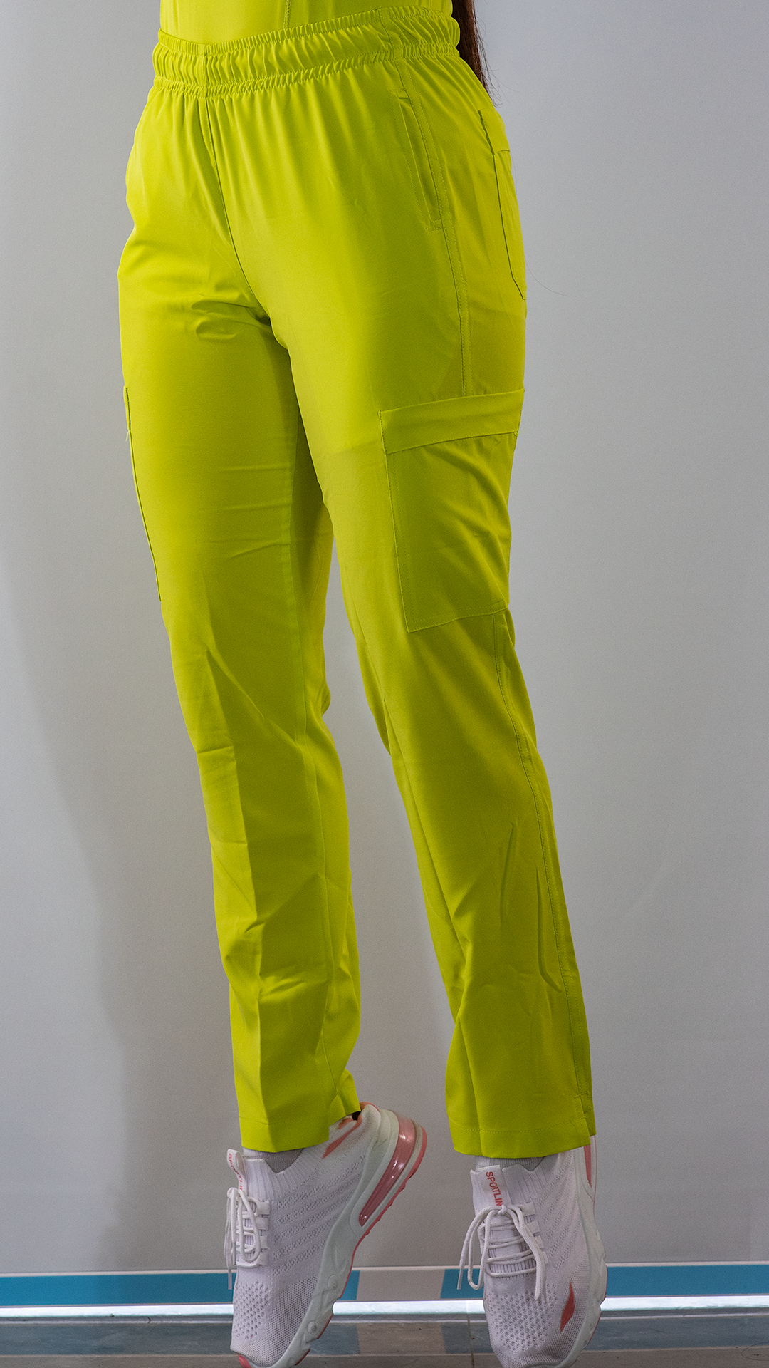 Women's 501 Scrub Pants Stretch Fways Lime – S-FOR-ME Scrubs