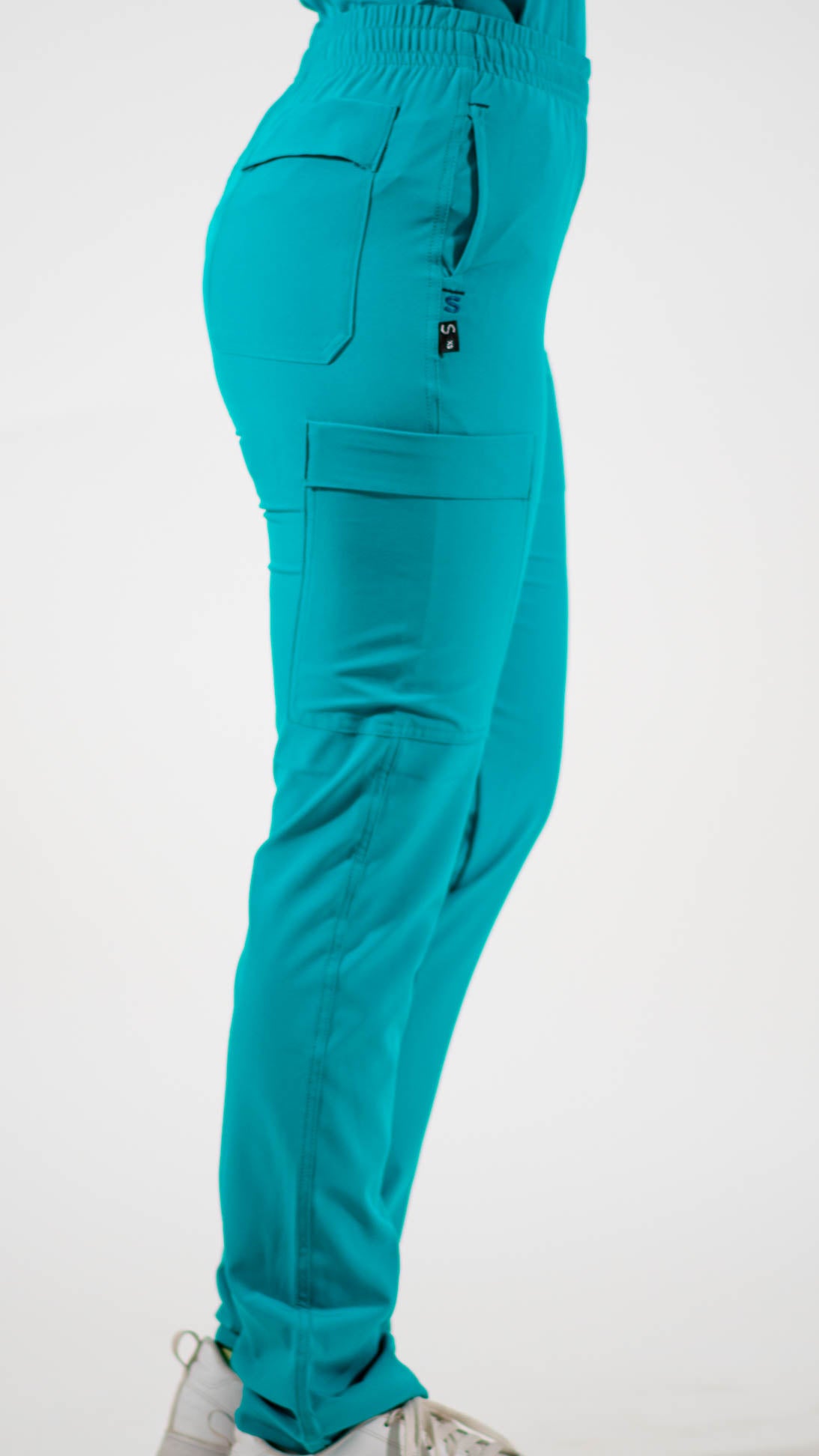 Women's 6 Pockets Fways Green Pants – S-FOR-ME Scrubs